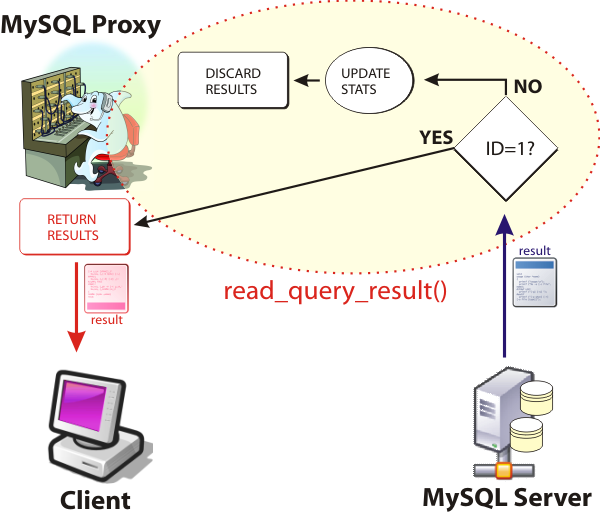 processing the injected queries